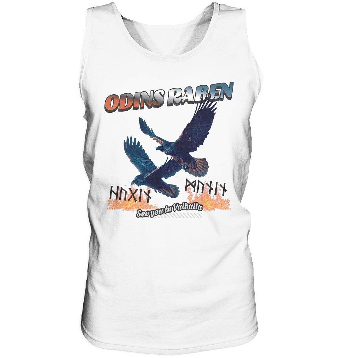 Raben Odins - Hugin und Munin - Tank-Top