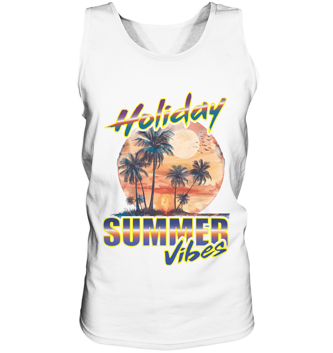 Urlaubs Shirt Holiday Summer Vibes - Tank-Top