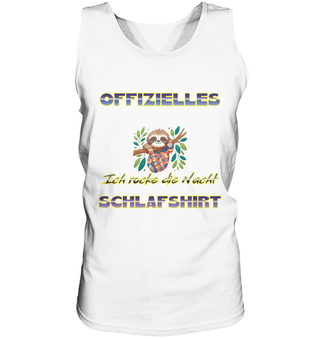 Offizielles Schlafshirt - Rocke die Nacht - Tank-Top