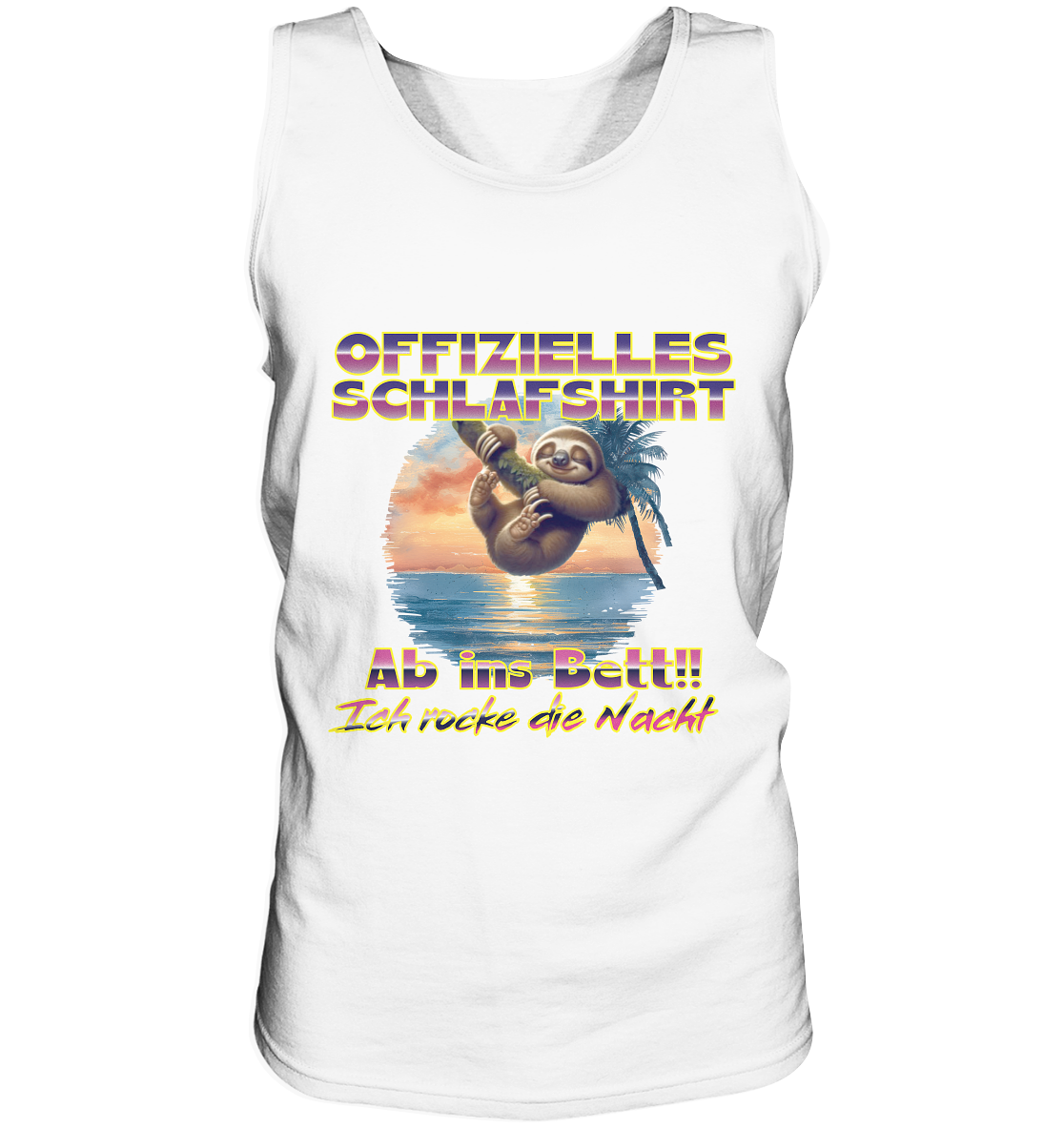 Schlafshirt - Ab ins Bett - Tank-Top