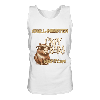 Chill-Meister Capybara – Keep it Capy (Bio & Premium) - Tank-Top