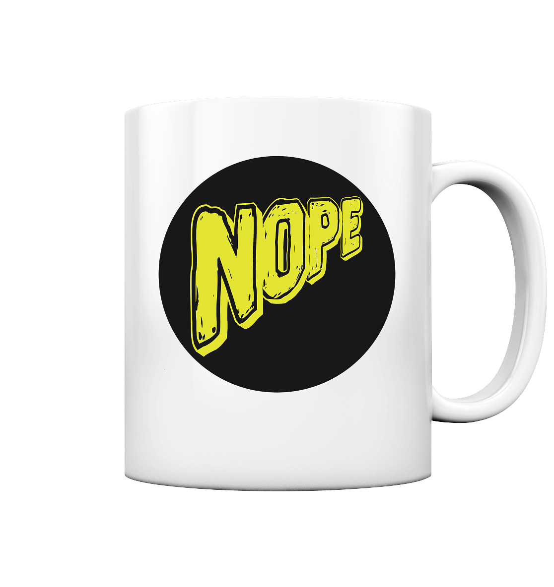 NOPE NO 1 - Tasse glossy