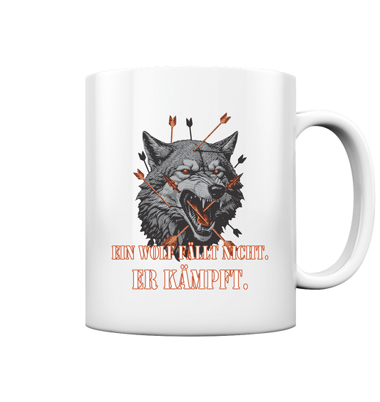 The Unbroken Wolf - Tasse glossy
