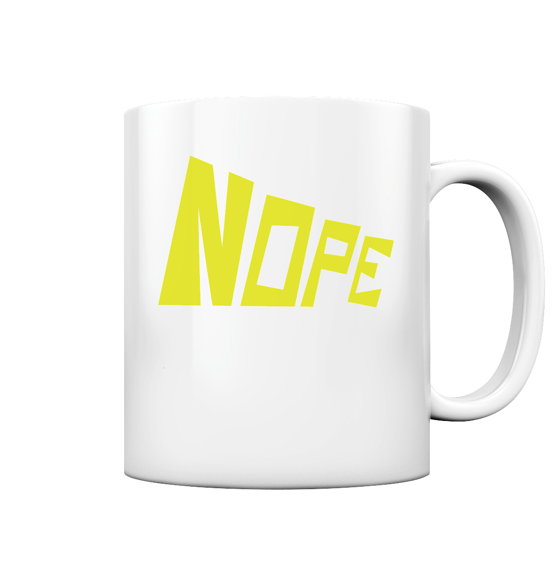 NOPE NO 2 - Tasse glossy