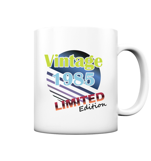 Jahrgang 1985- Tassen Limited Edition - Vintage       - Tasse matt