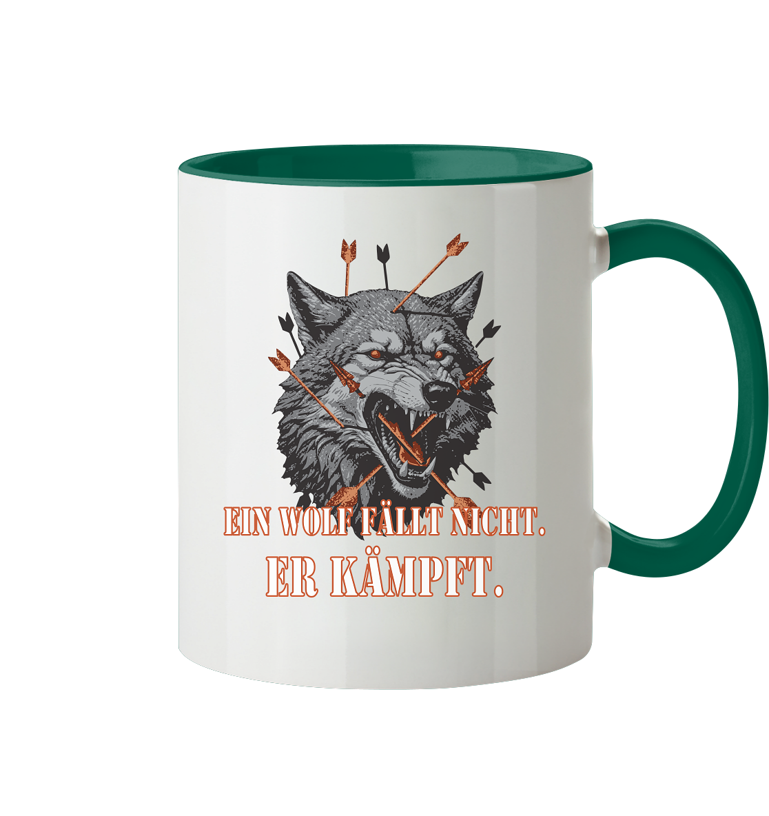 The Unbroken Wolf - Tasse zweifarbig