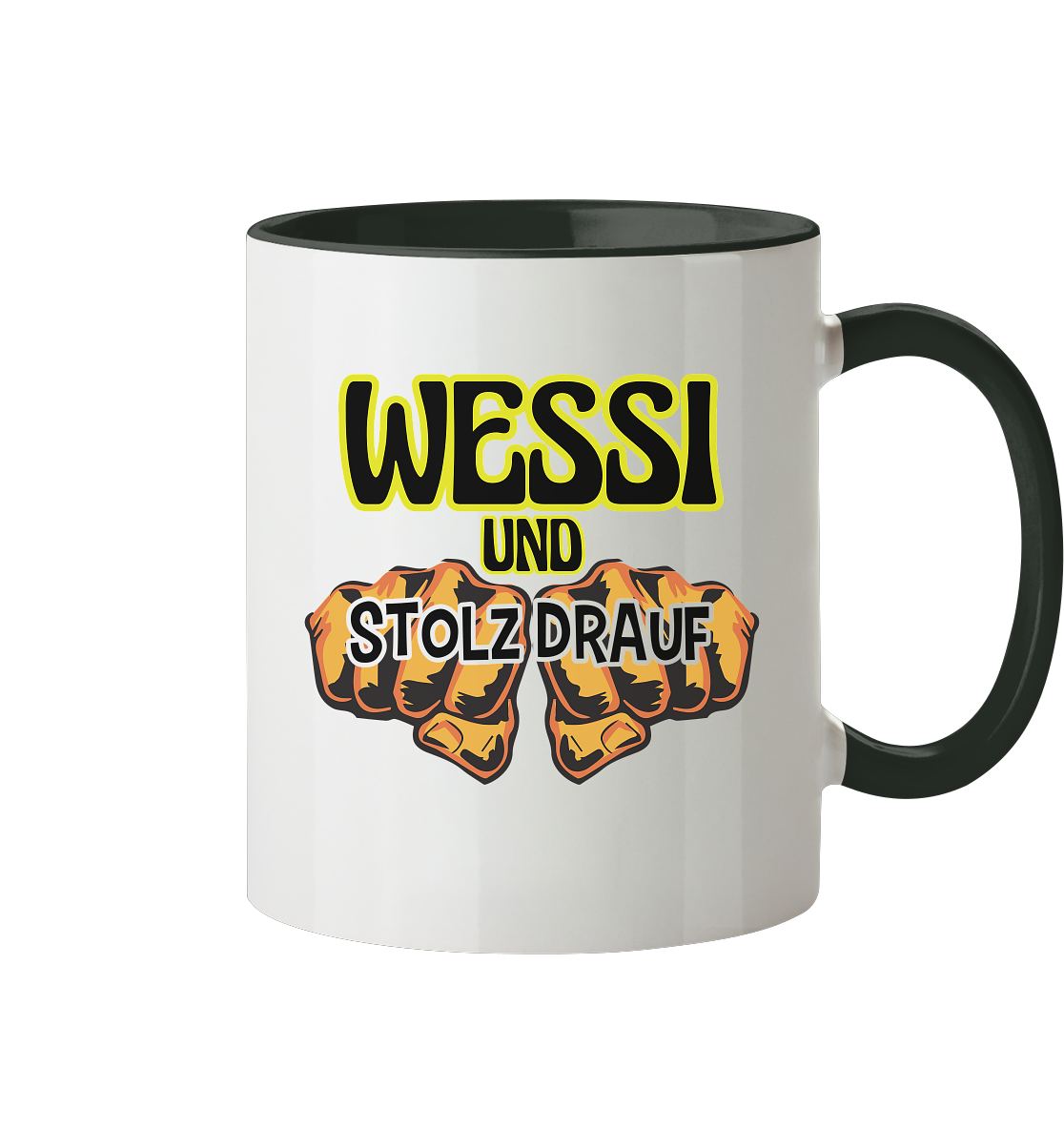 Wessi - Tasse zweifarbig