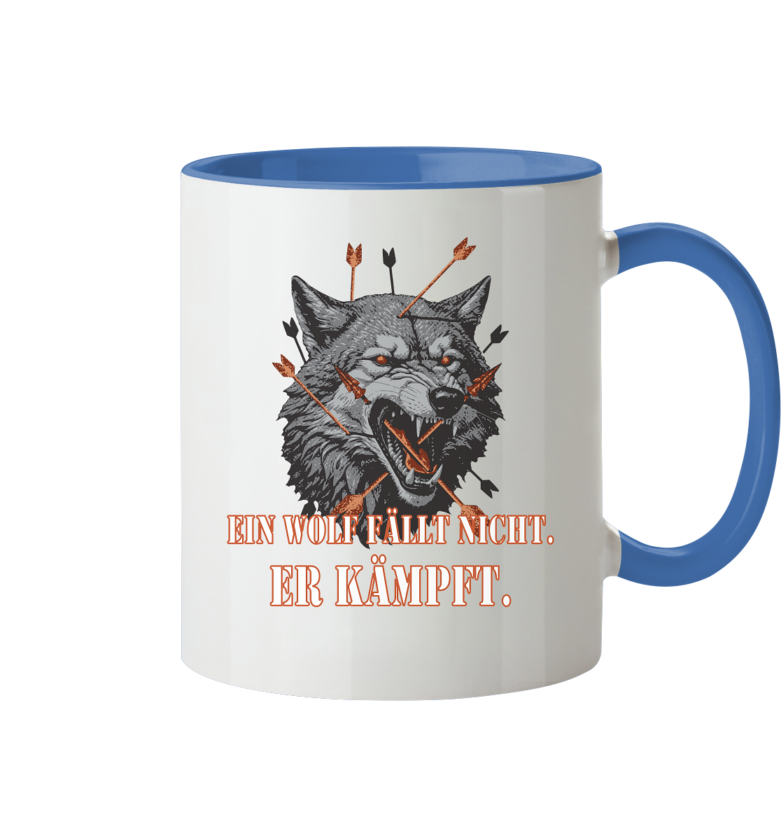 The Unbroken Wolf - Tasse zweifarbig