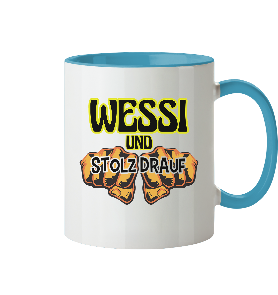 Wessi - Tasse zweifarbig