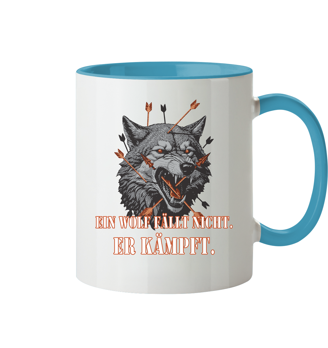 The Unbroken Wolf - Tasse zweifarbig