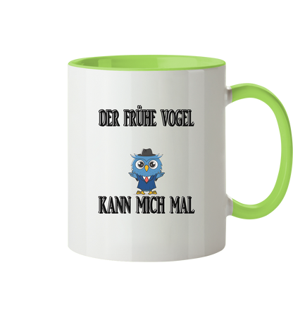 DER FRÜHE VOGEL KANN MICH MAL NO 2 - Tasse zweifarbig