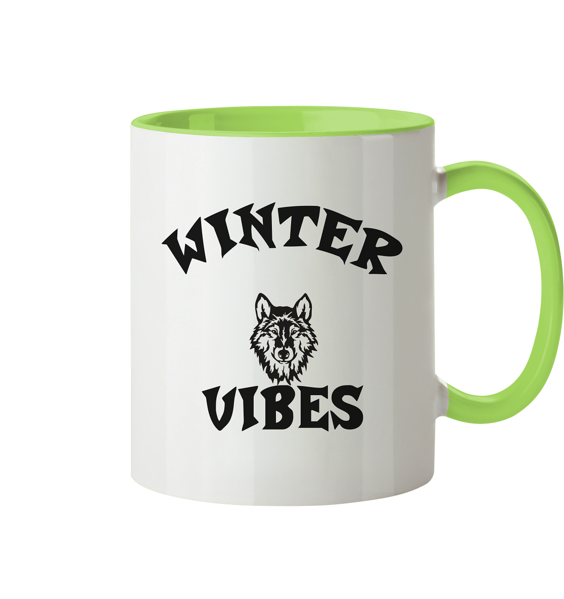 WINTER VIBES NO 2 - Tasse zweifarbig