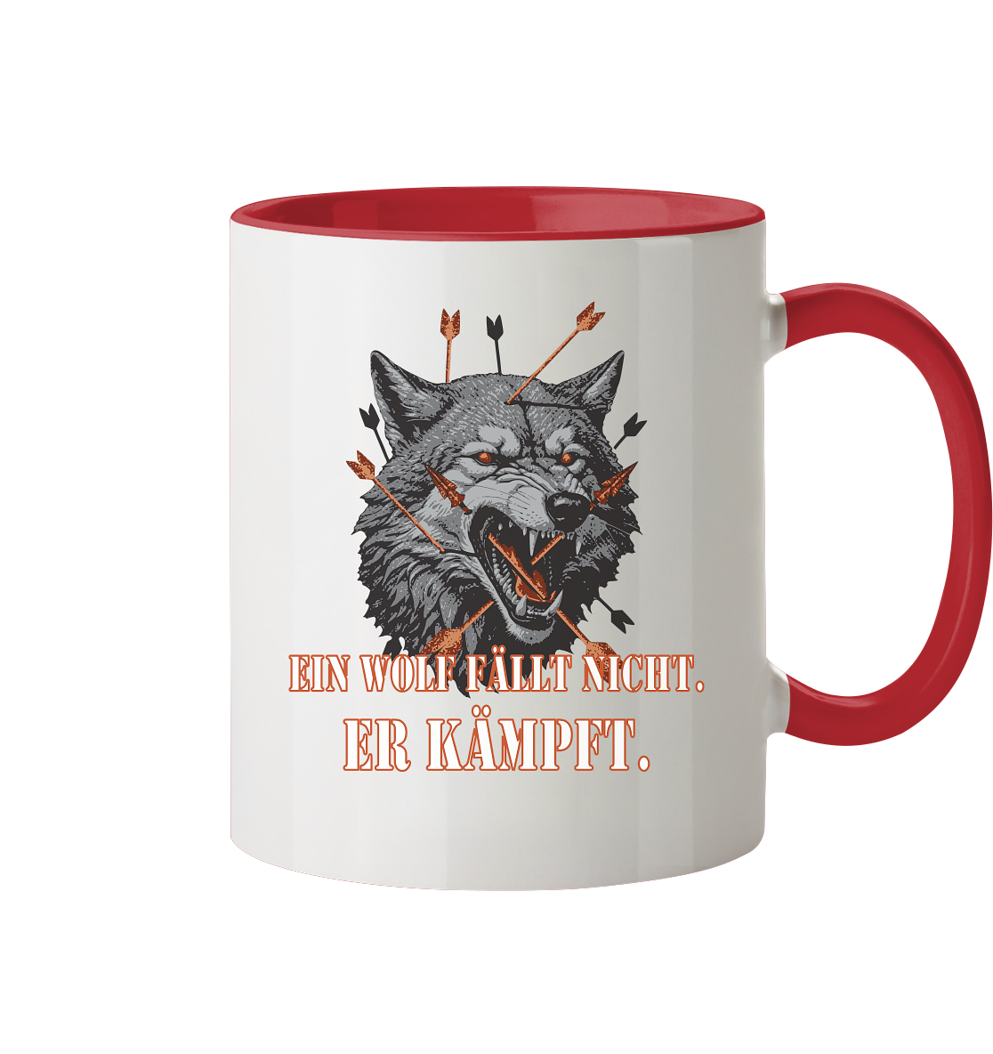 The Unbroken Wolf - Tasse zweifarbig