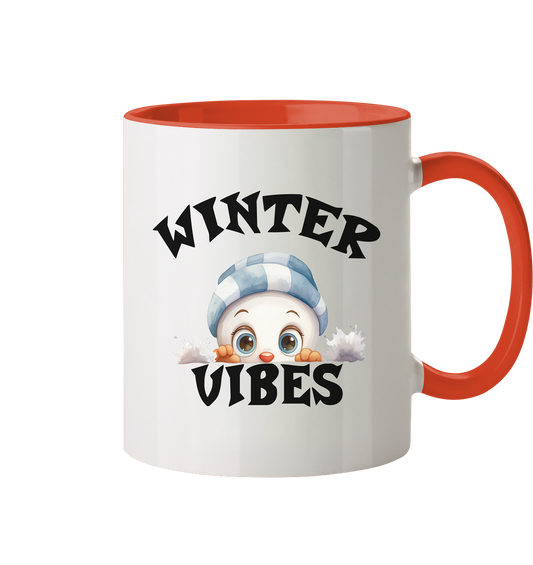 WINTER VIBES - Tasse zweifarbig