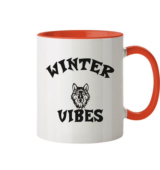 WINTER VIBES NO 2 - Tasse zweifarbig