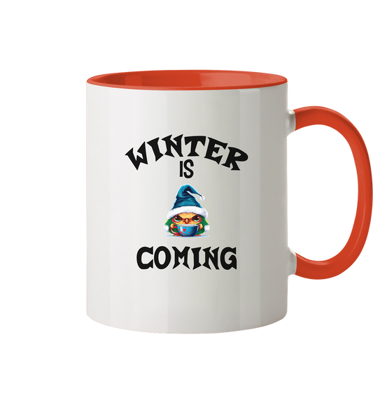 WINTER IS COMING - Tasse zweifarbig