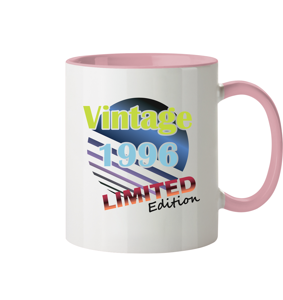 Jahrgang 1996- Tassen Limited Edition - Vintage  - Tasse zweifarbig