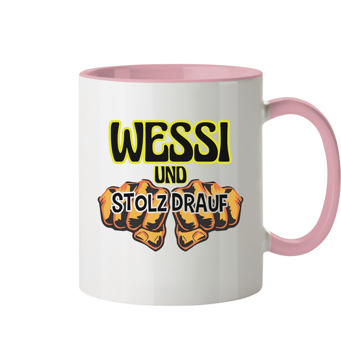 Wessi - Tasse zweifarbig