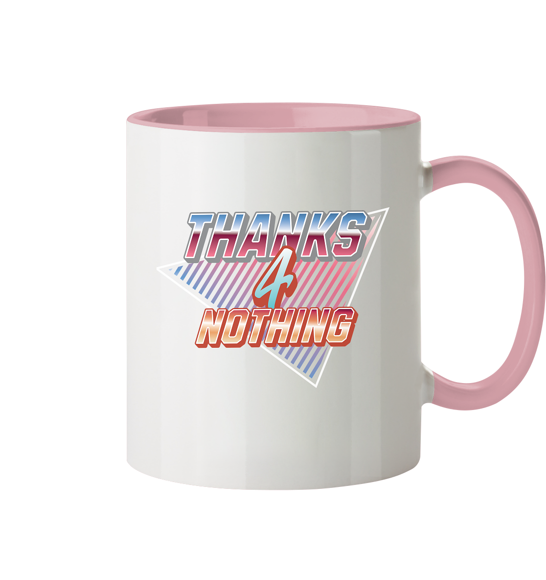 Danke für nichts - Tasse zweifarbig