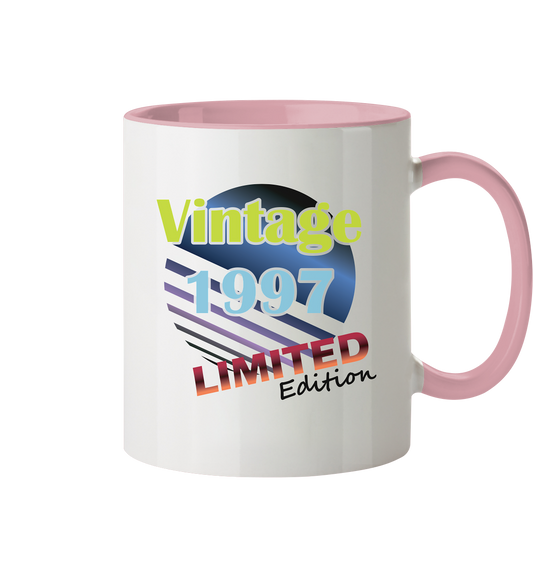 Jahrgang 1997- Tassen Limited Edition - Vintage     - Tasse zweifarbig