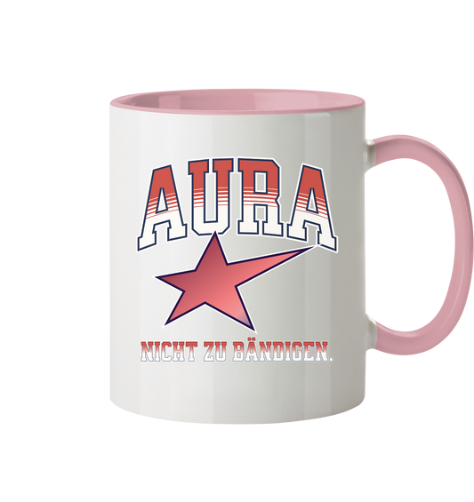 AURA – Nicht zu bändigen - Tasse zweifarbig