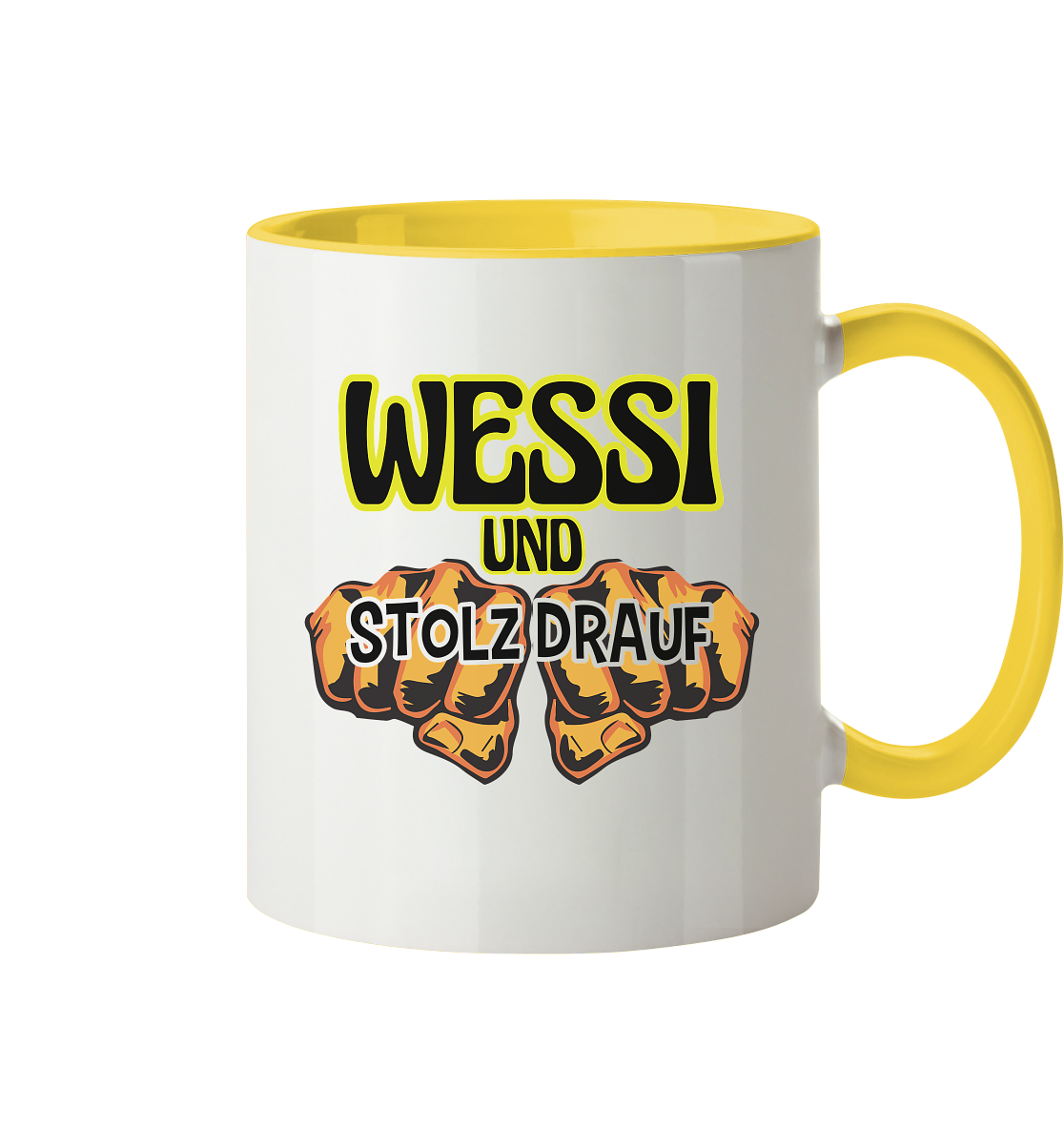 Wessi - Tasse zweifarbig