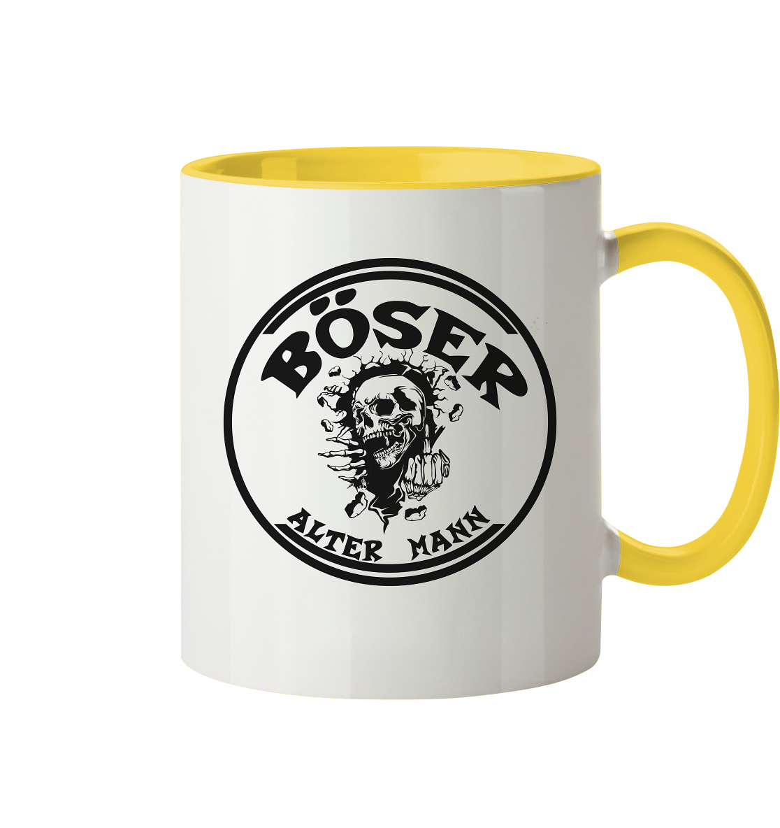 BÖSER ALTER MANN NO 3 - Tasse zweifarbig