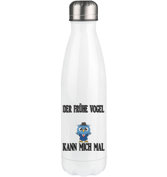 DER FRÜHE VOGEL KANN MICH MAL NO 2 - Thermoflasche 500ml