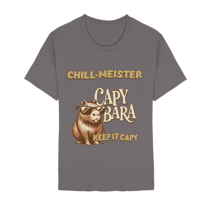 Chill-Meister Capybara – Keep it Capy (Bio & Premium) - Unisex Essential Premium Shirt