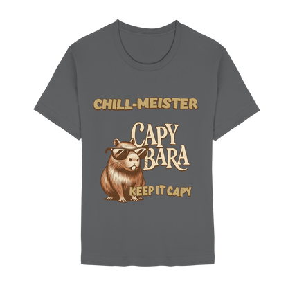 Chill-Meister Capybara – Keep it Capy (Bio & Premium) - Unisex Essential Premium Shirt