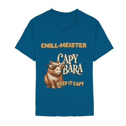 Chill-Meister Capybara – Keep it Capy (Bio & Premium) - Unisex Essential Premium Shirt