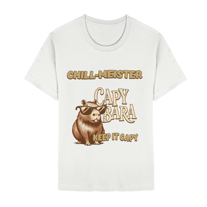 Chill-Meister Capybara – Keep it Capy (Bio & Premium) - Unisex Essential Premium Shirt
