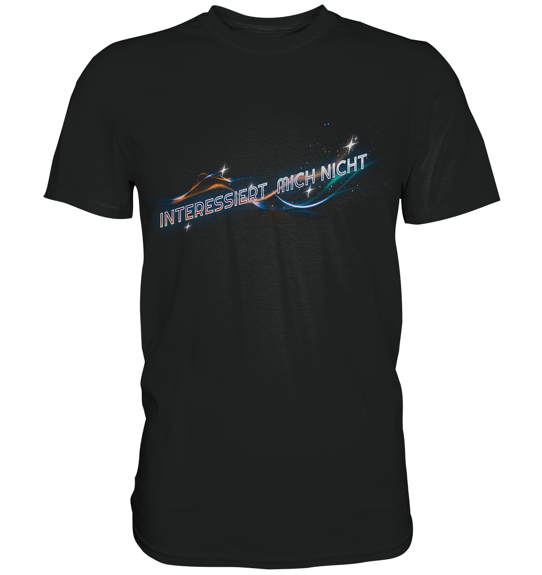 Interessiert mich nicht - Unisex Essential Premium T-Shirt