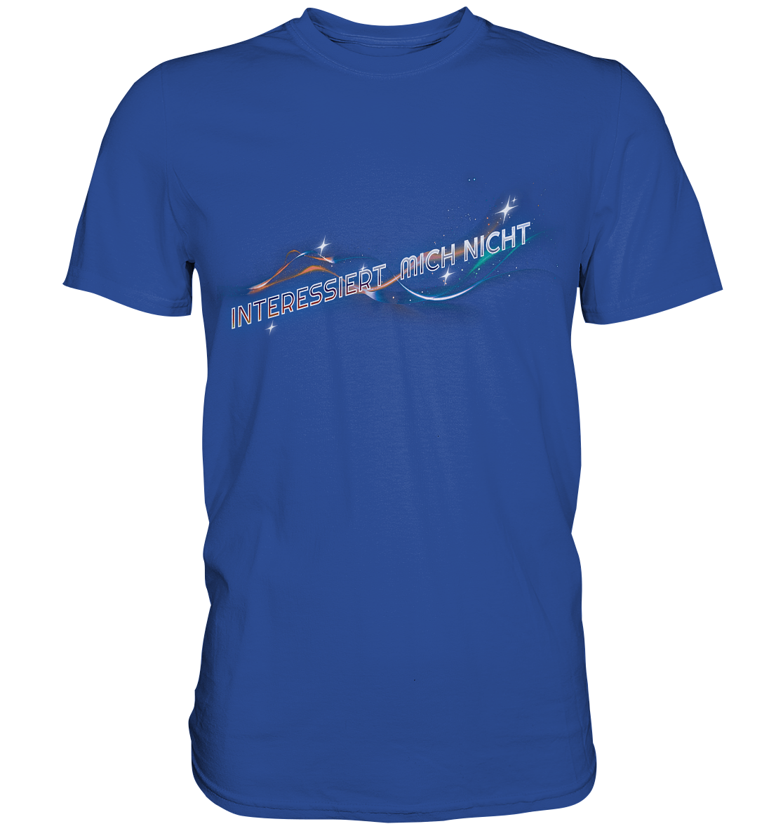 Interessiert mich nicht - Unisex Essential Premium T-Shirt