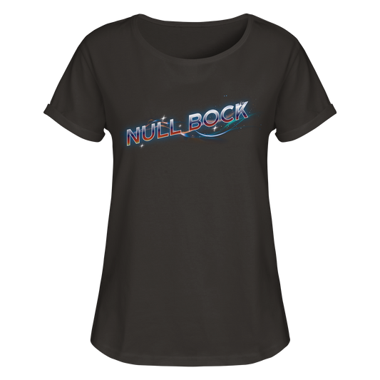 Null Bock Mode - Womens Roll-Up T-Shirt