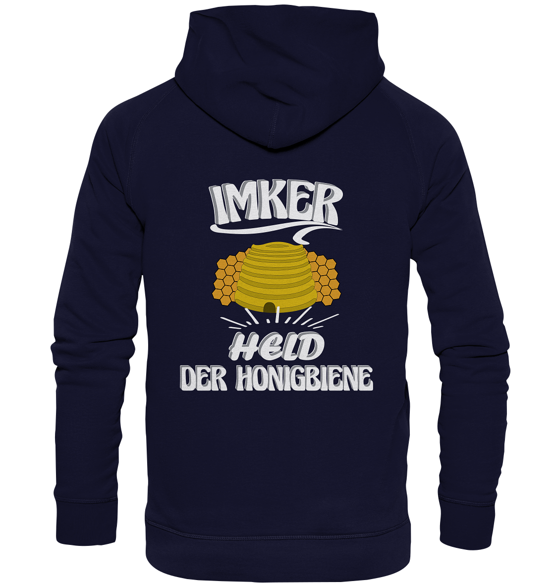 Imker, Bienen, Honig - Eine Magie, Imkerei, Wunder der Natur - Basic Unisex Hoodie XL