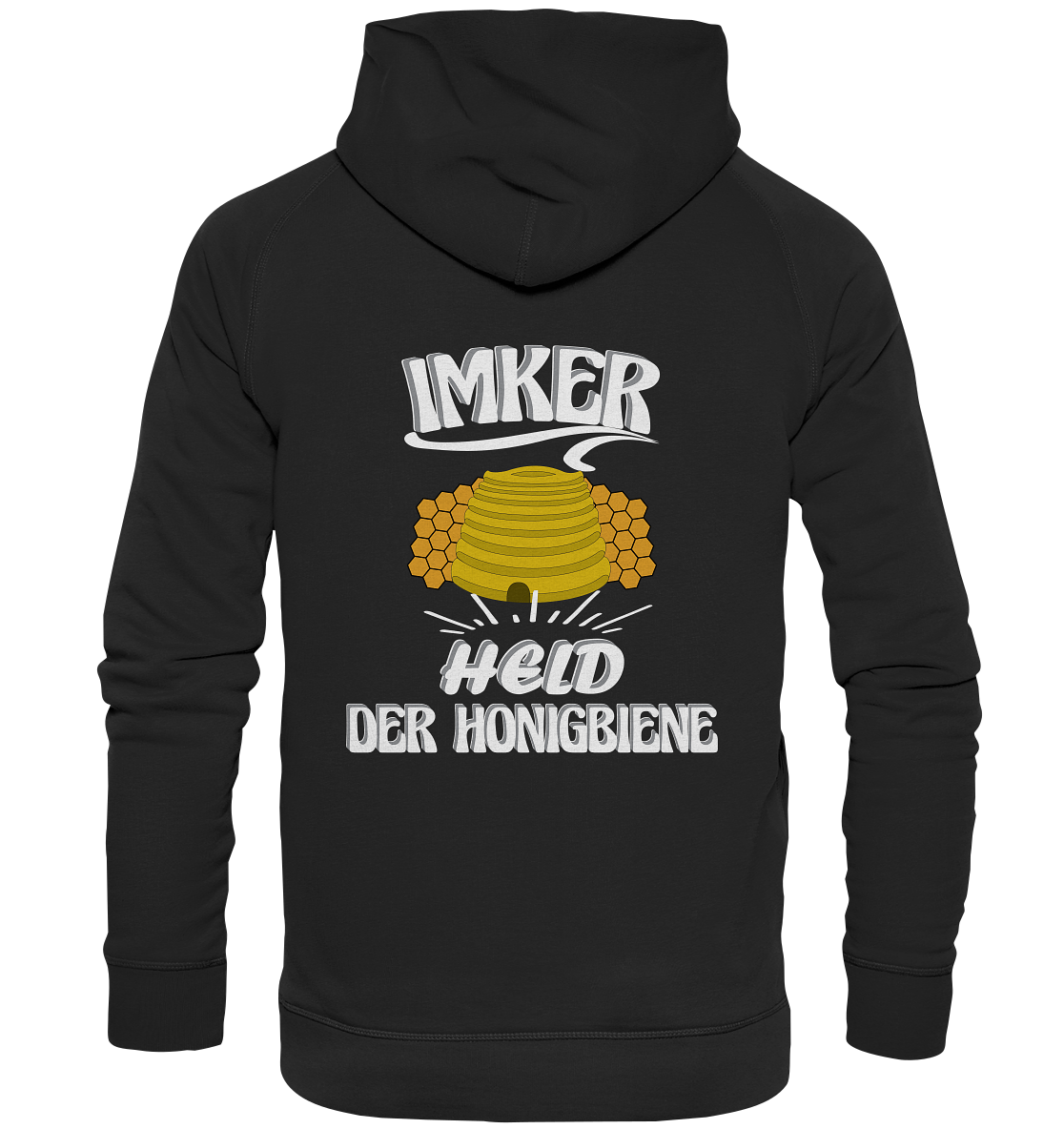 Imker, Bienen, Honig - Eine Magie, Imkerei, Wunder der Natur - Basic Unisex Hoodie XL