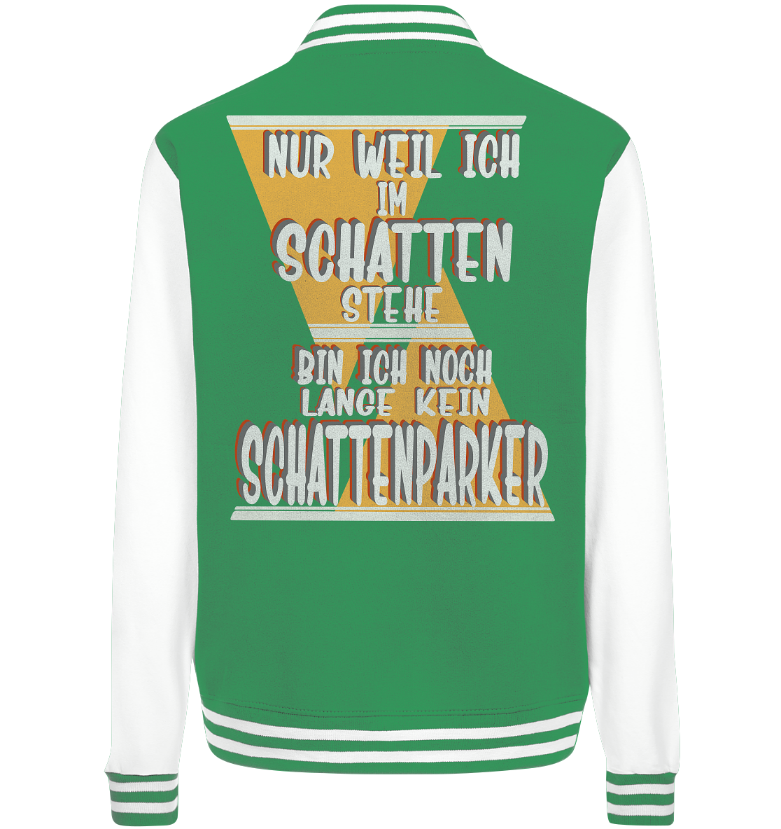 Schattenparker, mein Statement, Helles Design - College Jacket