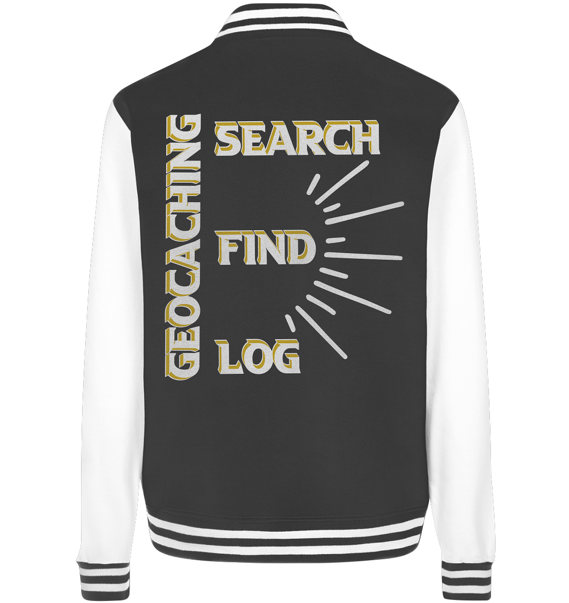 Geocaching-SEARCH-FIND-LOG, Cache Helles Disign - College Jacket