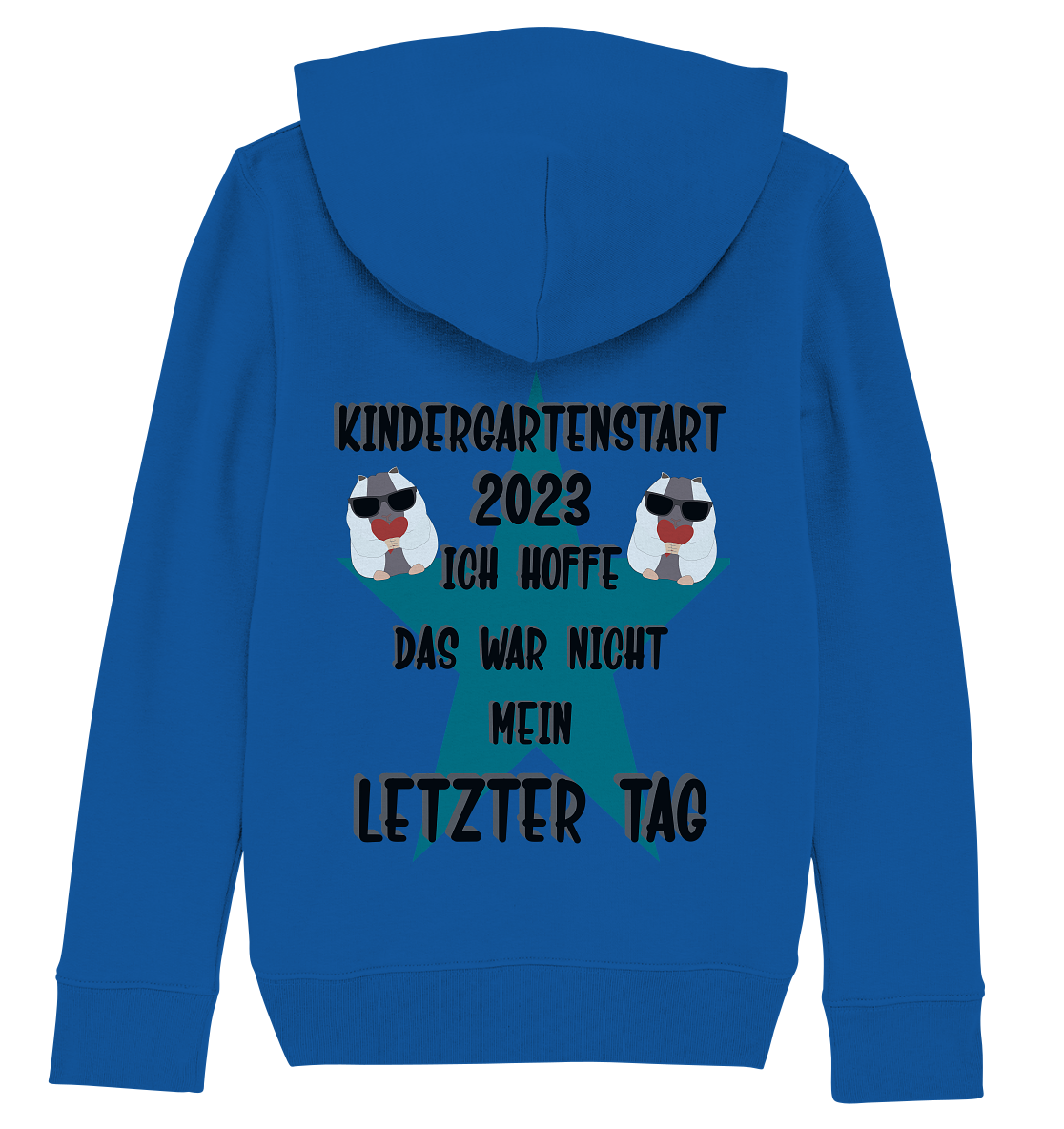 Kindergartenstart 2023, Kiga, Kindergarten  Kopie - Kids Organic Hoodie