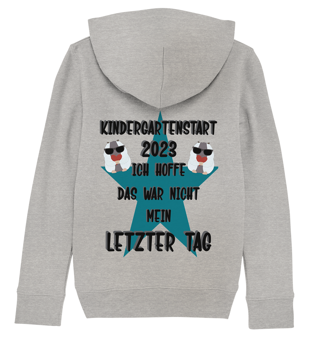 Kindergartenstart 2023, Kiga, Kindergarten  Kopie - Kids Organic Hoodie