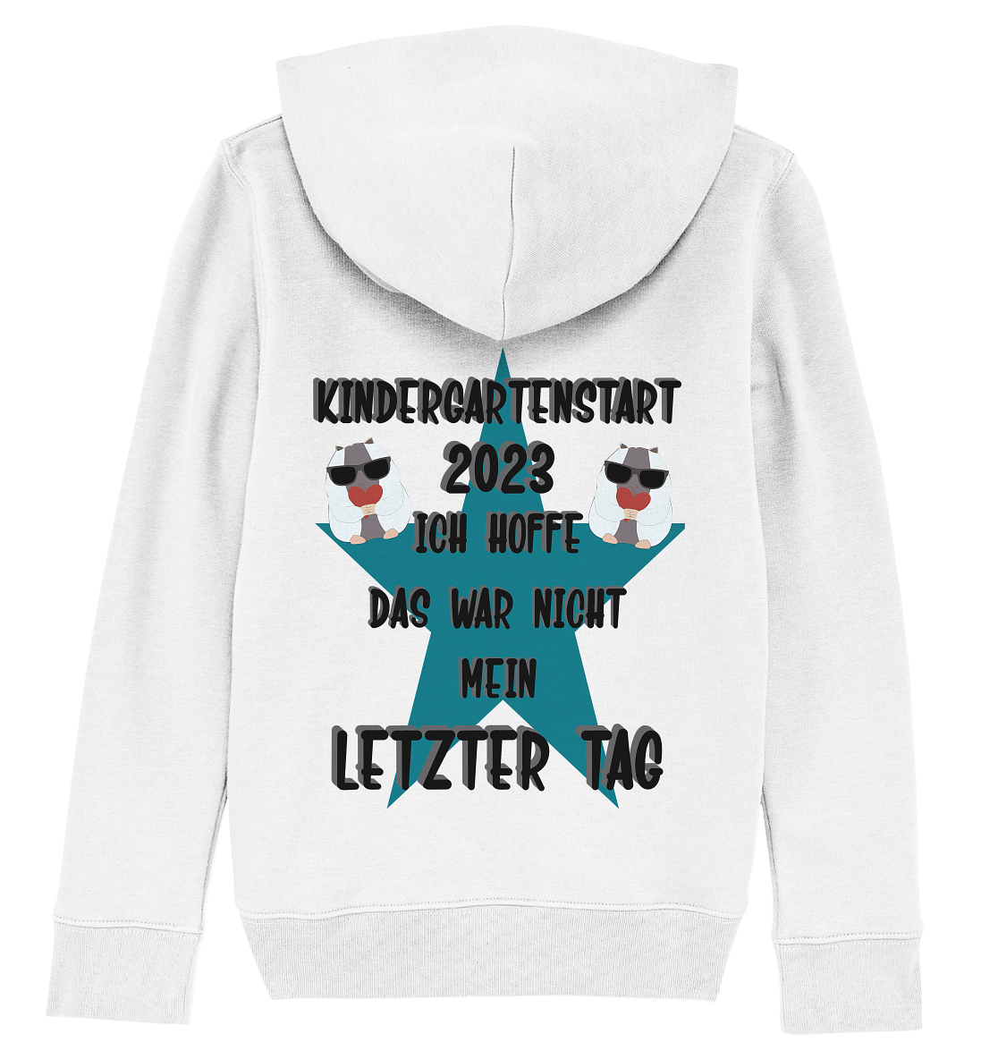 Kindergartenstart 2023, Kiga, Kindergarten  Kopie - Kids Organic Hoodie