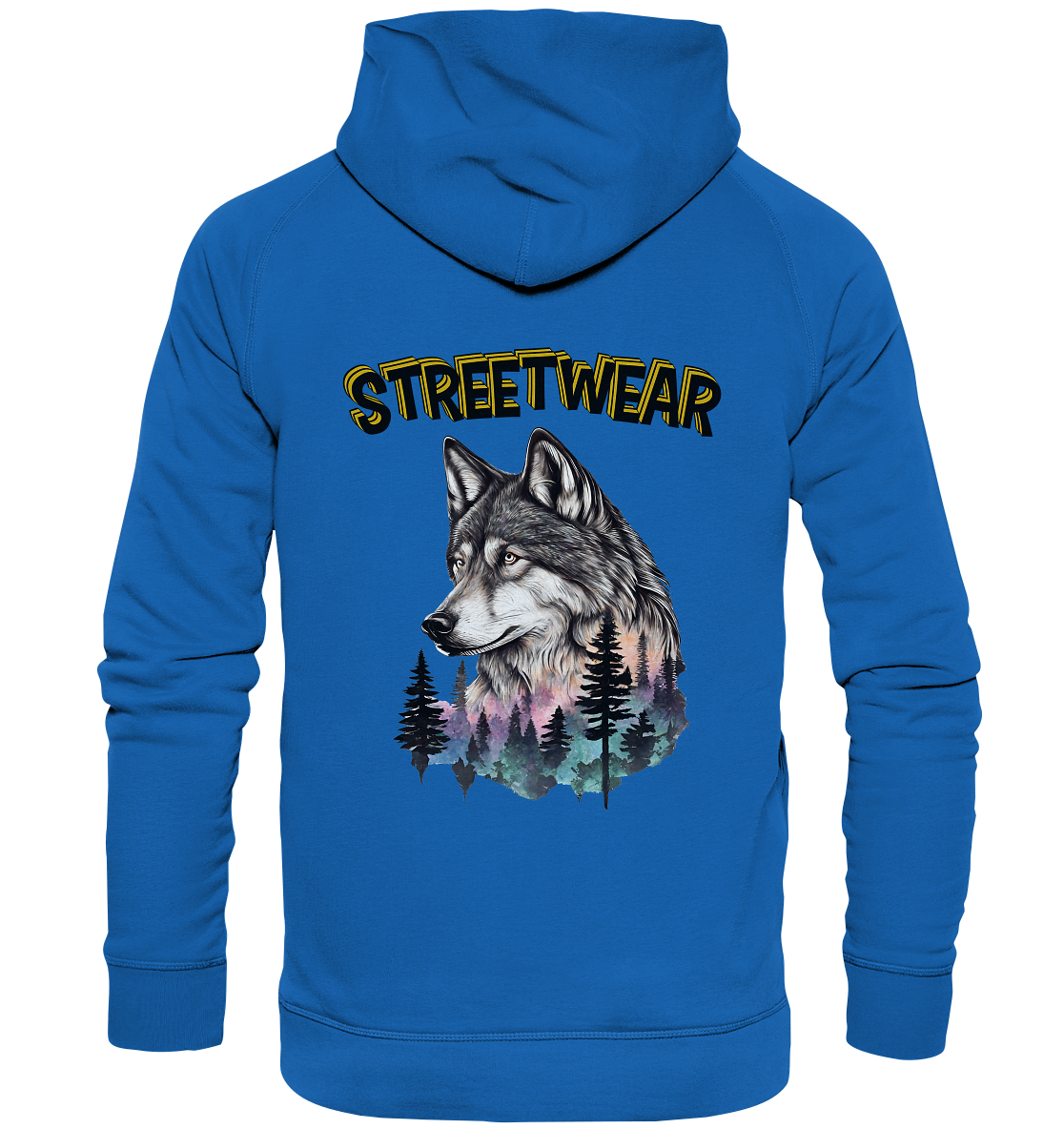 Streetwear Wildlife Design - Kids Premium Hoodie