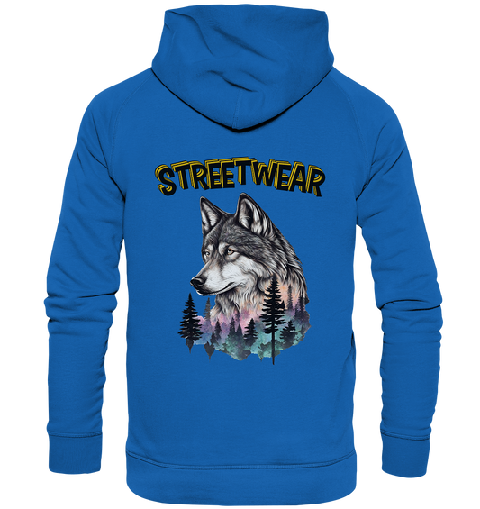 Streetwear Wildlife Design - Kids Premium Hoodie