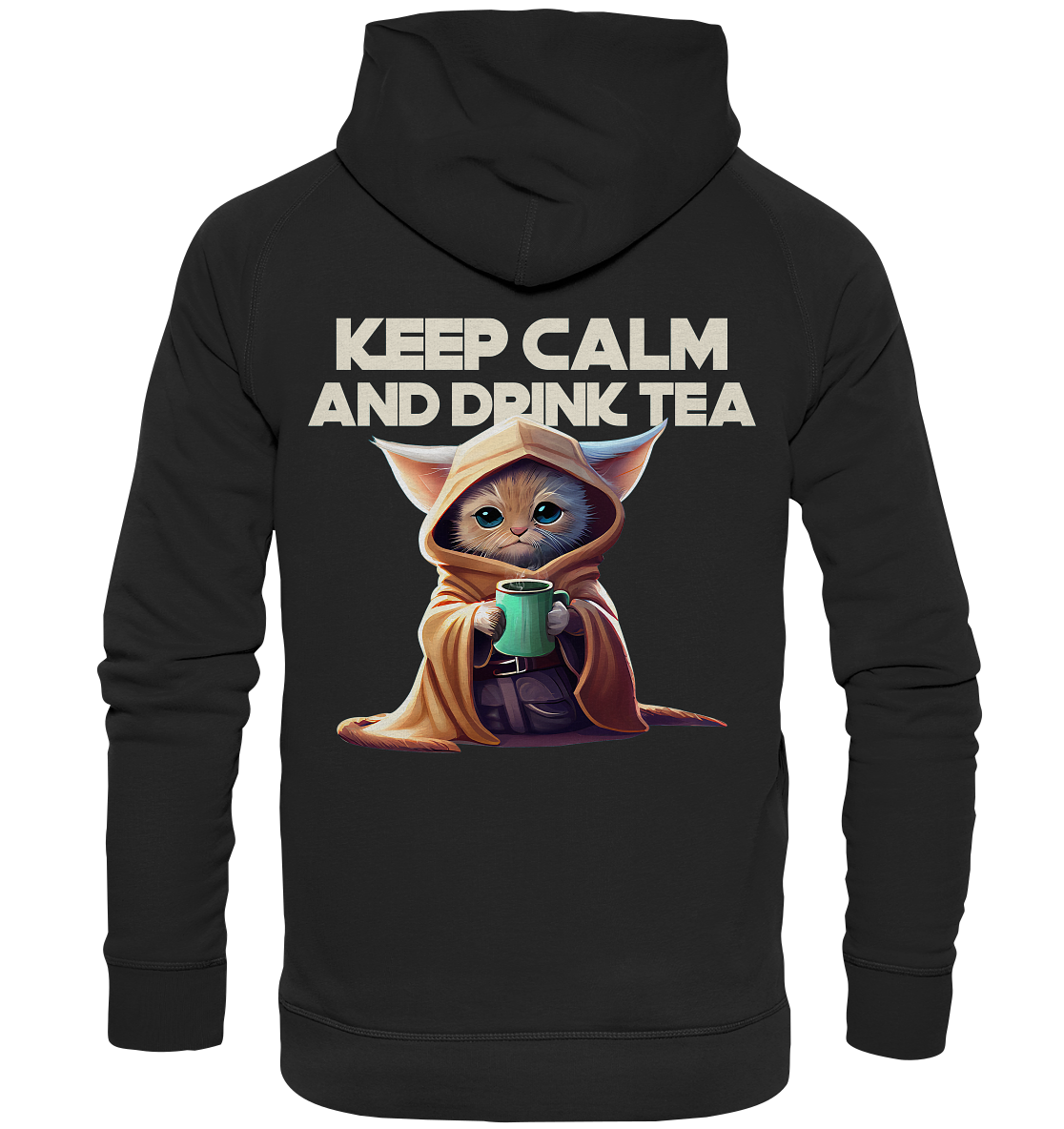 Premium Hoodie Kinder - Keep Calm- Bleib ruhig Streetwear Fashion 