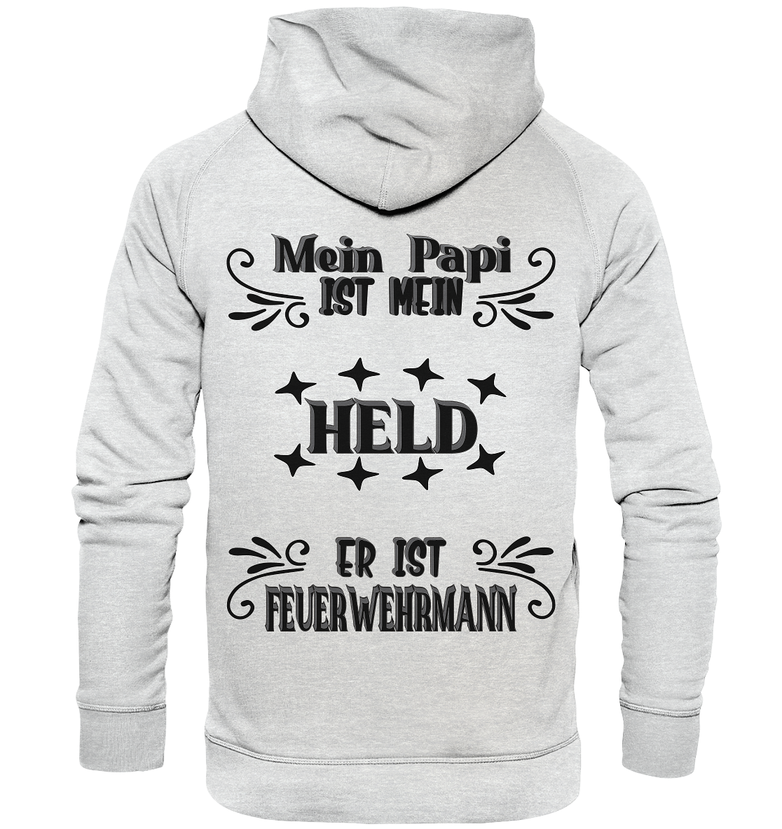 DAS PAPA PROJEKT-MEIN HELD-FEUERWEHRMANN- Kids Premium Hoodie