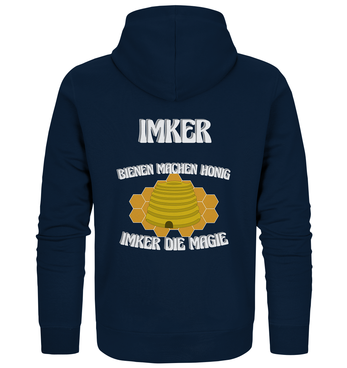 Imker, Bienen, Honig - Eine Magie, Imkerei, Wunder - Organic Zipper