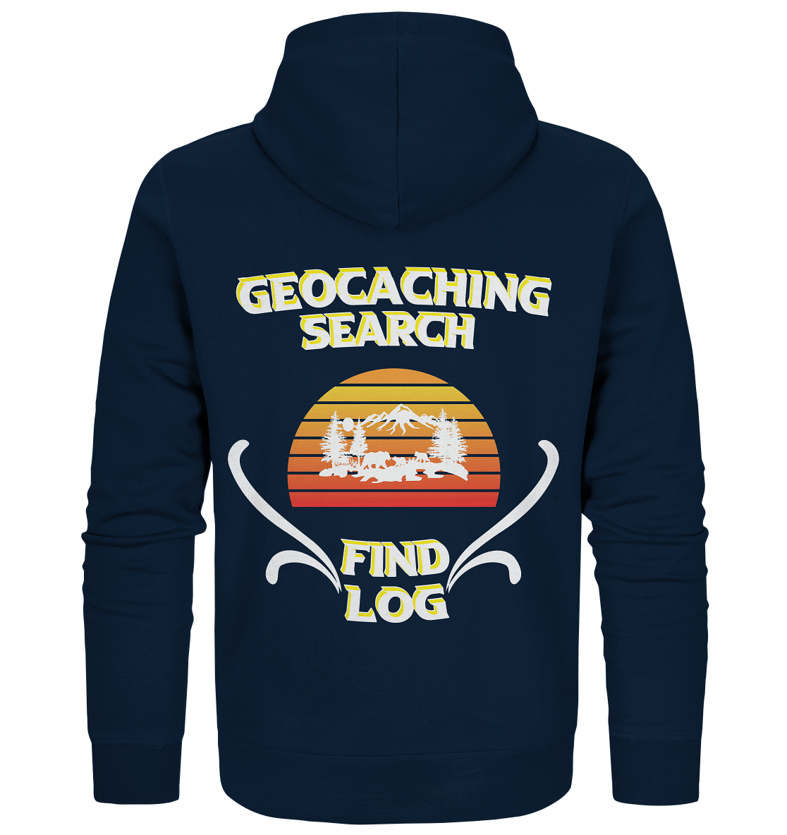 Geocaching, Suchen, Finden und Log, Geocache - Organic Zipper