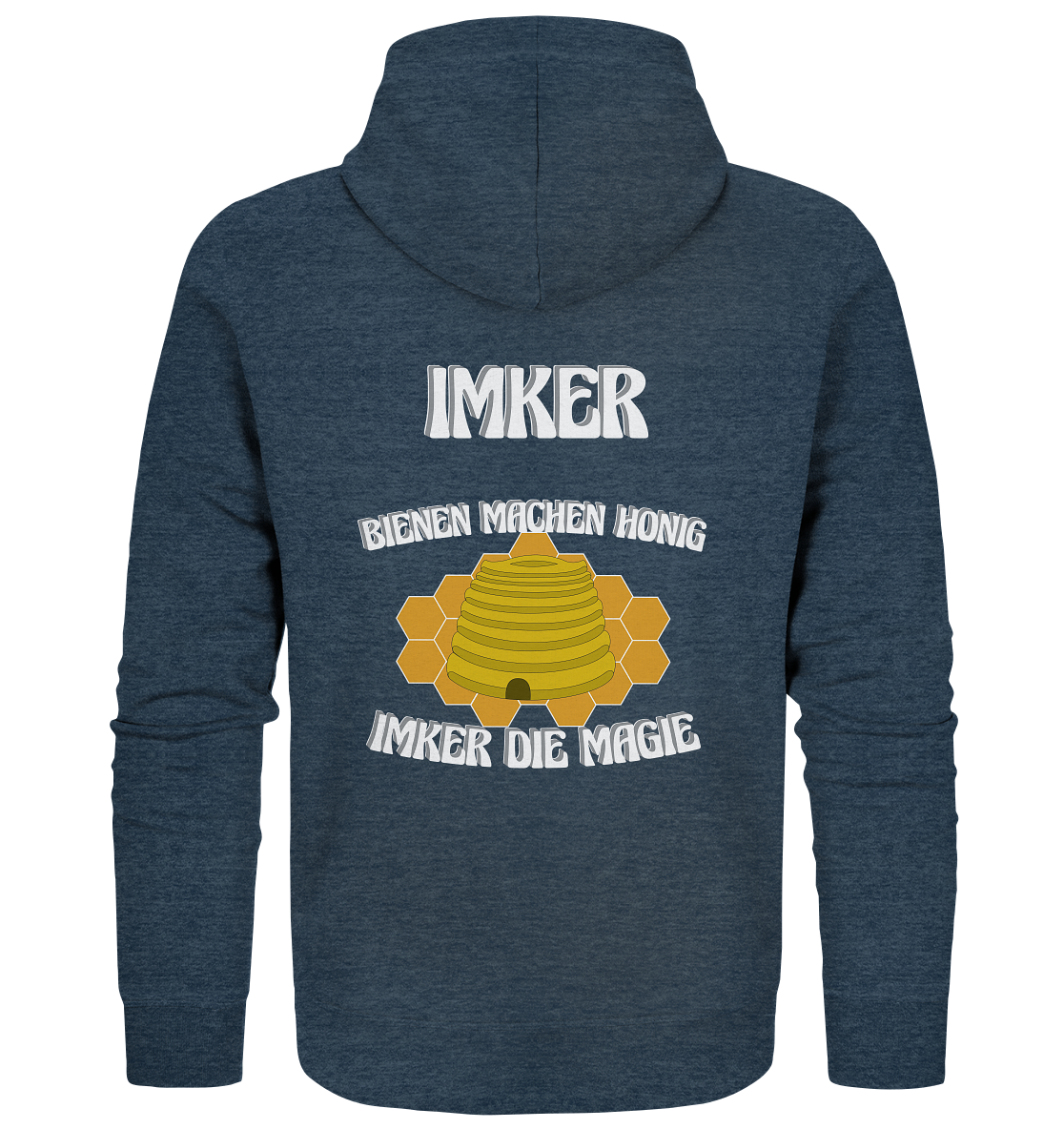 Imker, Bienen, Honig - Eine Magie, Imkerei, Wunder - Organic Zipper