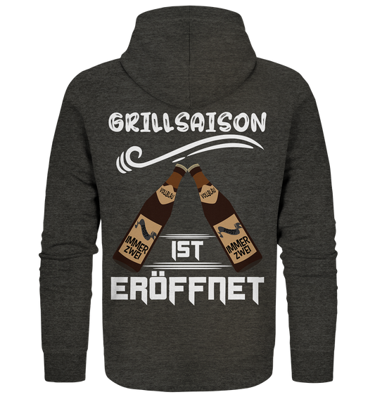 Grillsaison ist eröffnet, Grillen, Party, Feiern, Helles Design - Organic Zipper